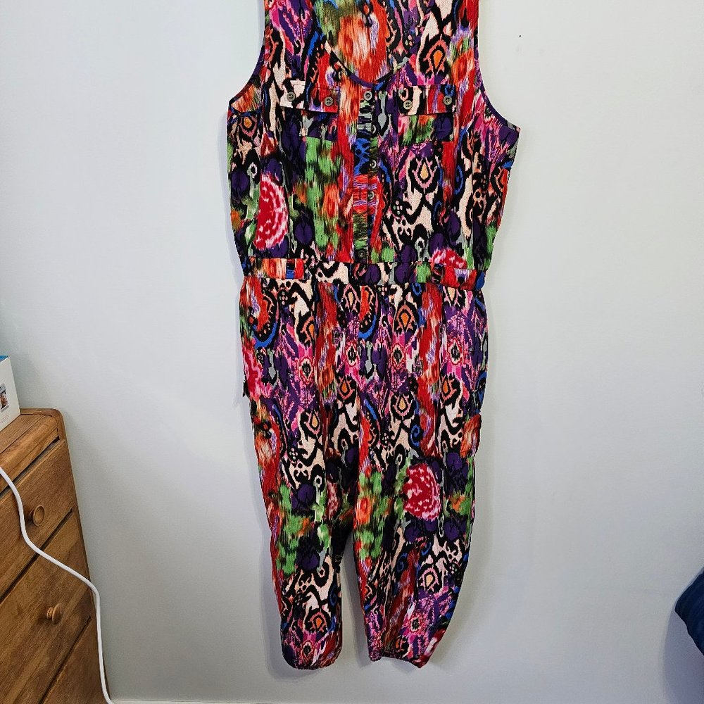 GUC Love & Chelsey Women's Jumpsuit Multicolor in 3X